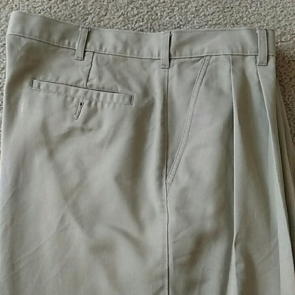 Puritan men's pleated khakis